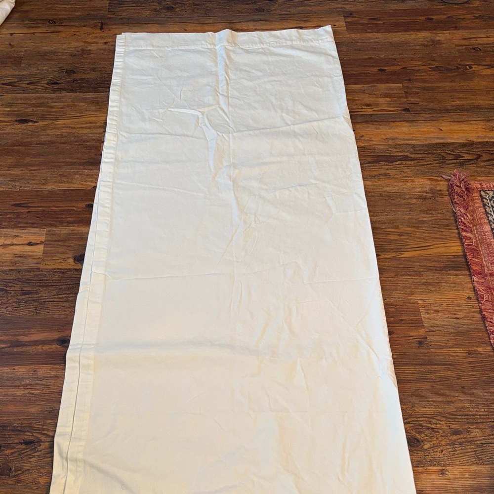 Pottery Barn 1 Cream Curtain Panel 99”
